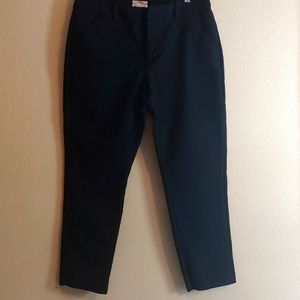 Merona (Target) Black SZ 8 Classic Work Casual Pants Cropped NWOT!